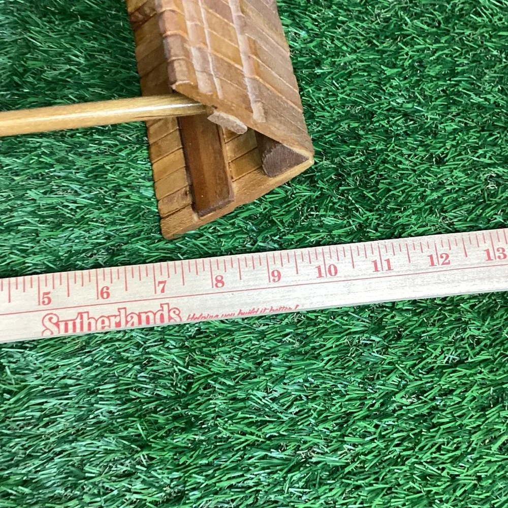 Vintage Wishing Well Planter Wooden Table Top